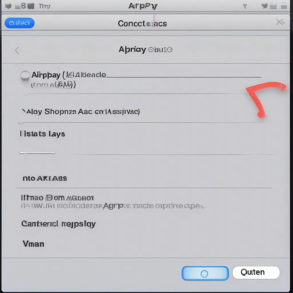 Kết nối AirPlay