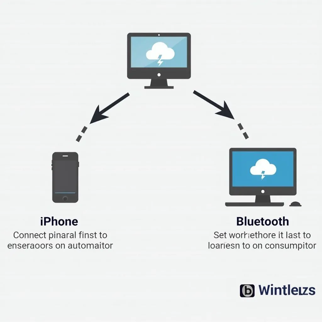 Kết nối bluetooth iphone máy tính