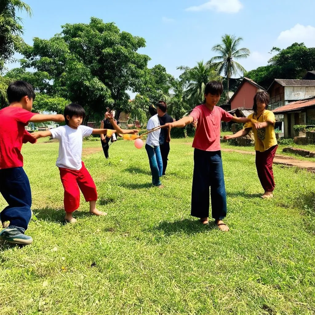 Kịch bản dẫn chương trình trò chơi dân gian