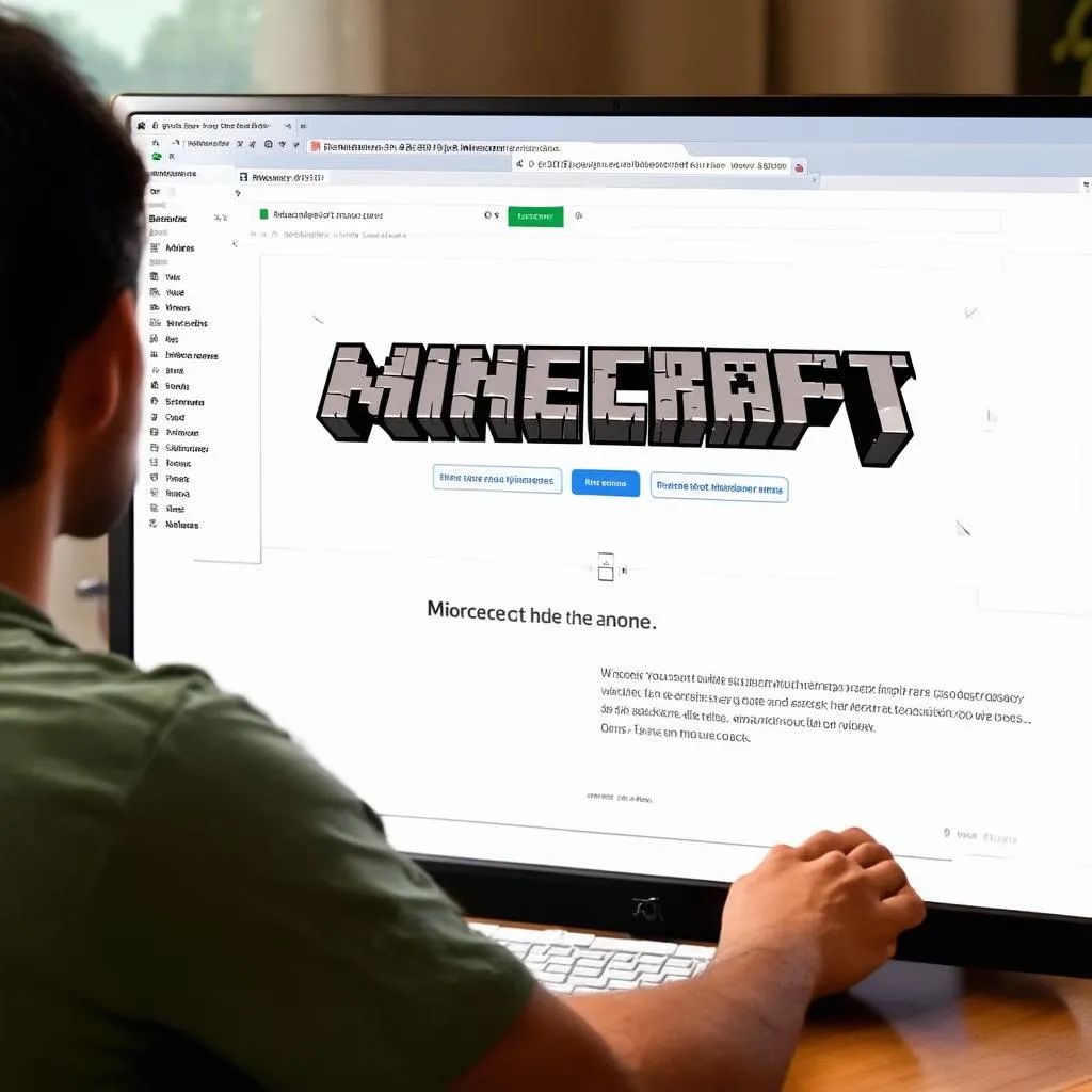 Trang web chính thức của Minecraft