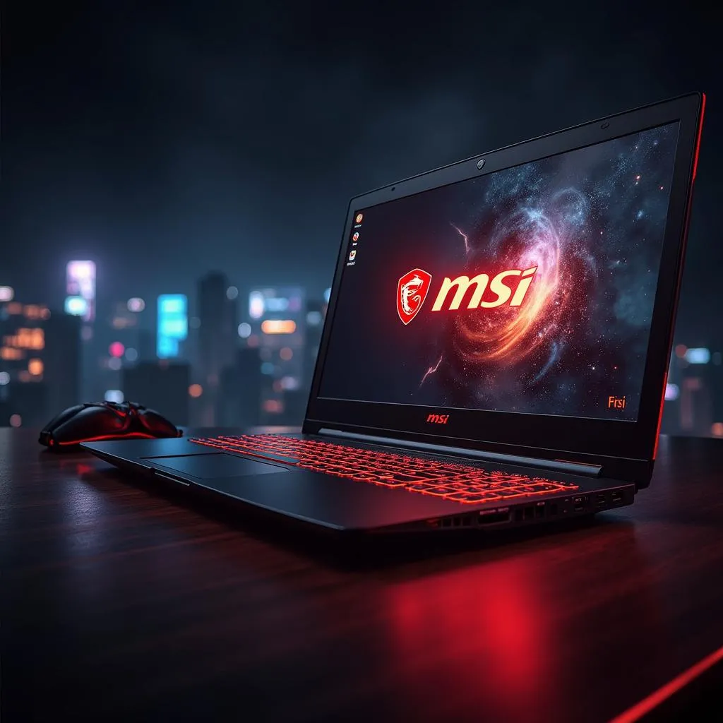 Máy tính xách tay MSI với hiệu năng mạnh mẽ cho game thủ