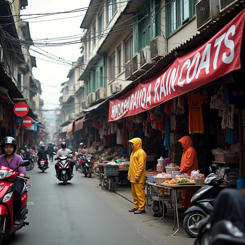 Mua áo mưa Honda ở đâu Hà Nội