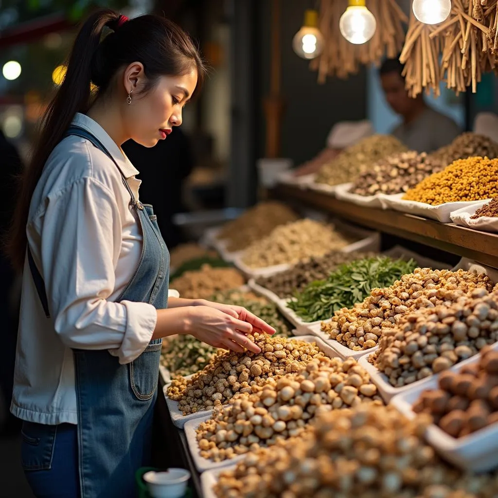 Mua chân nấm khô ở đâu