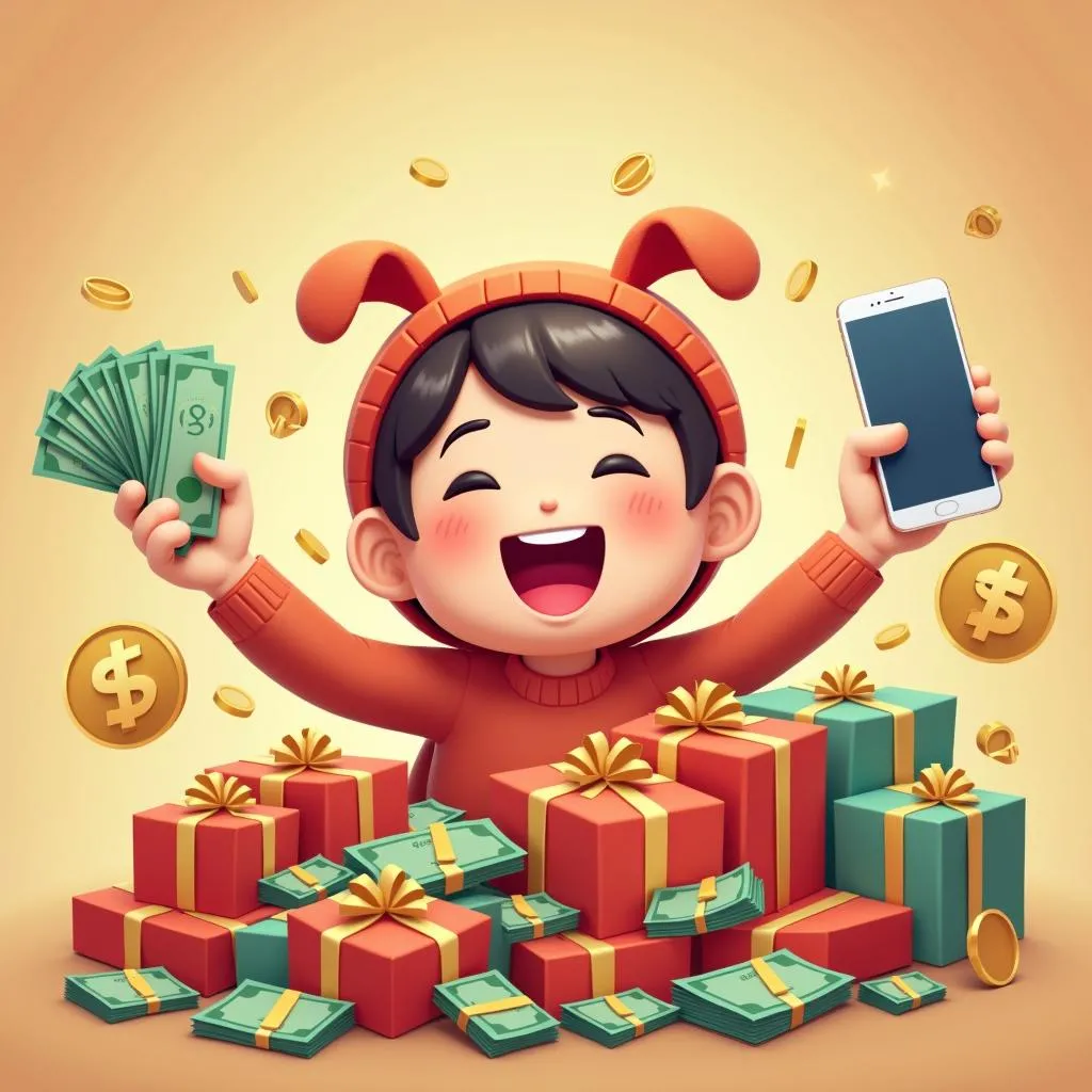 Nhân vật trúng thưởng game Tuy Linh Lung