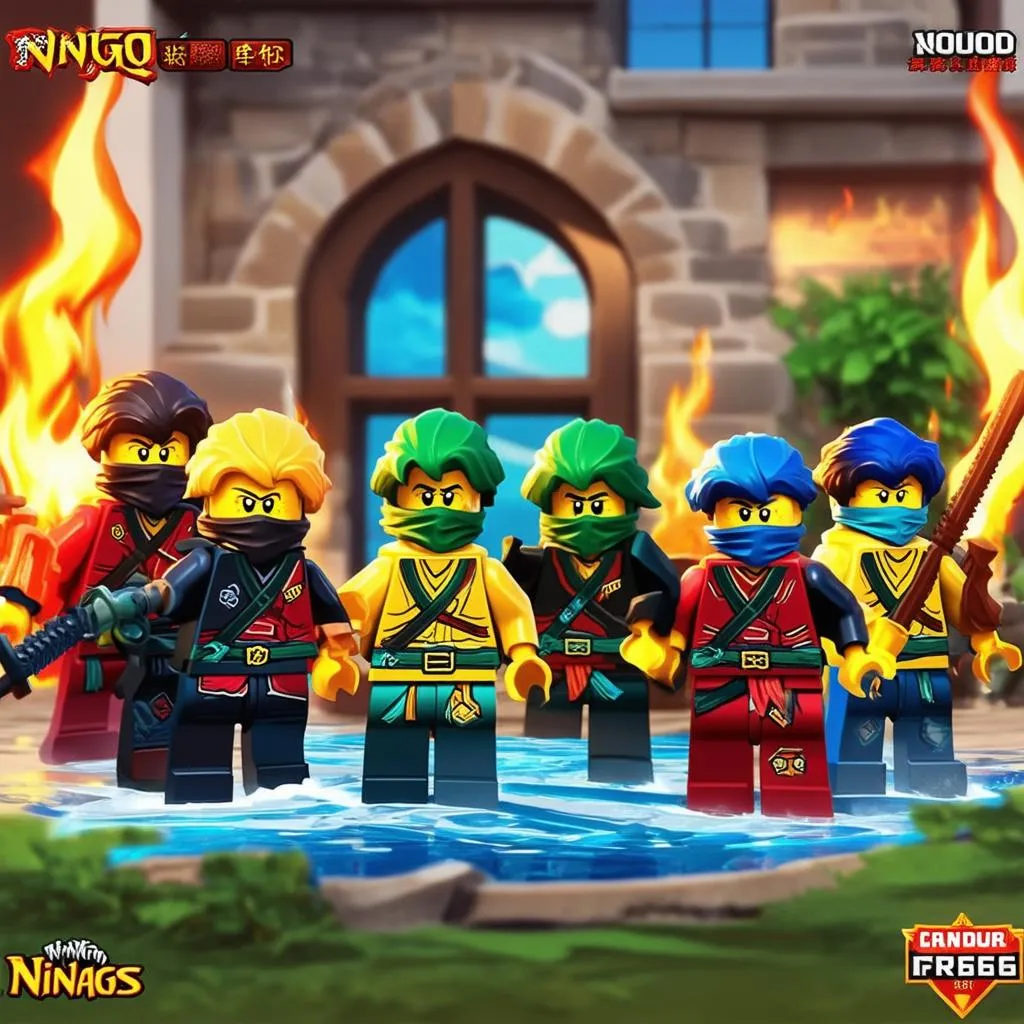 Trò chơi Ninjago hấp dẫn