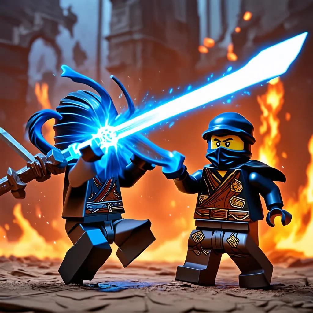 Ninjago Ninja chiến đấu