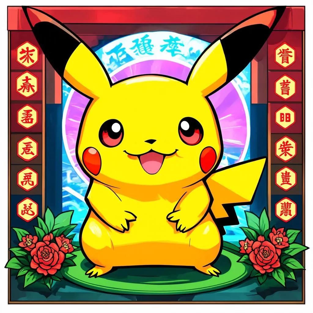 Pikachu Phong Thủy