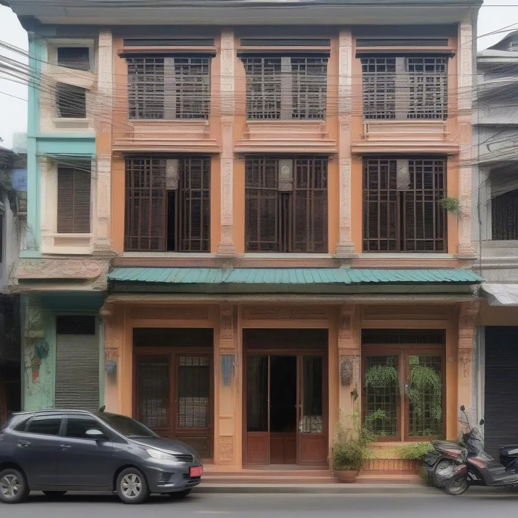 Shophouse Chu Văn An Hà Nội Phong Thủy