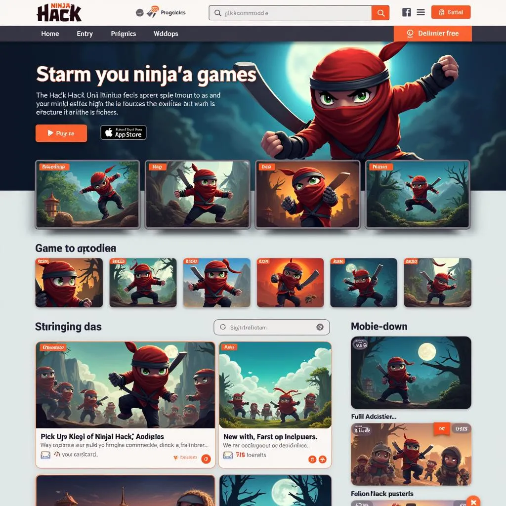 Tải trò chơi ninja hack miễn phí