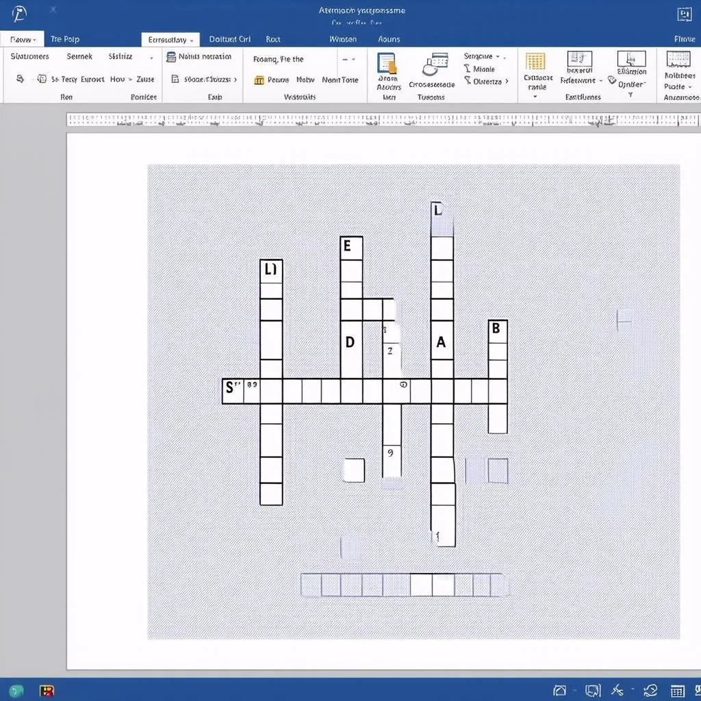 Tạo trò chơi ô chữ bằng PowerPoint