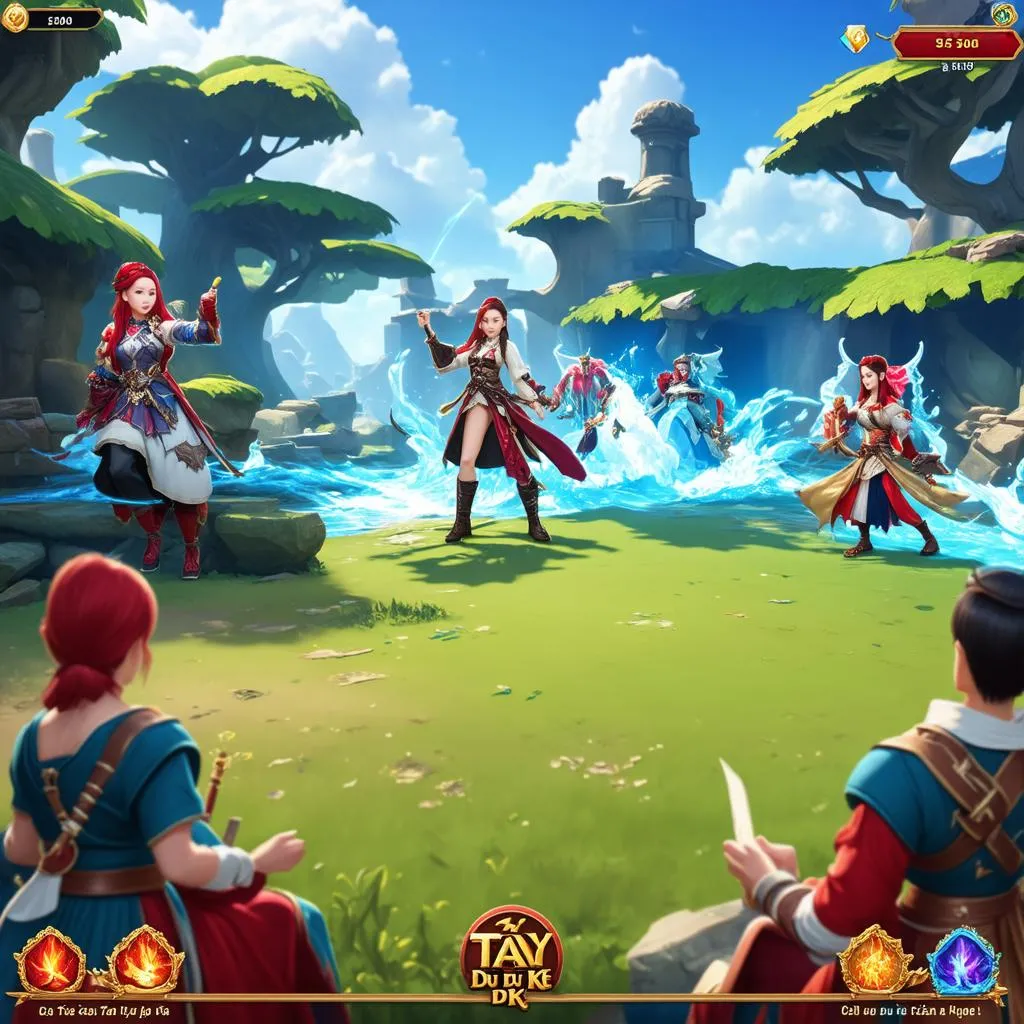 Đồ họa game Tây Du Ký online