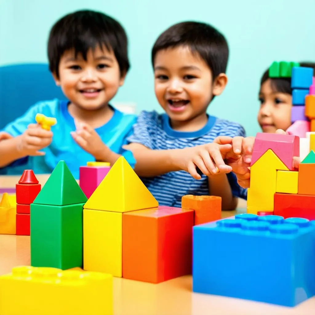 children-playing-with-building-blocks