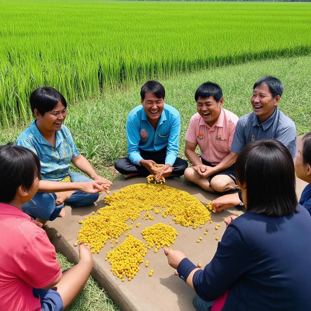 Trò chơi bé na dân gian