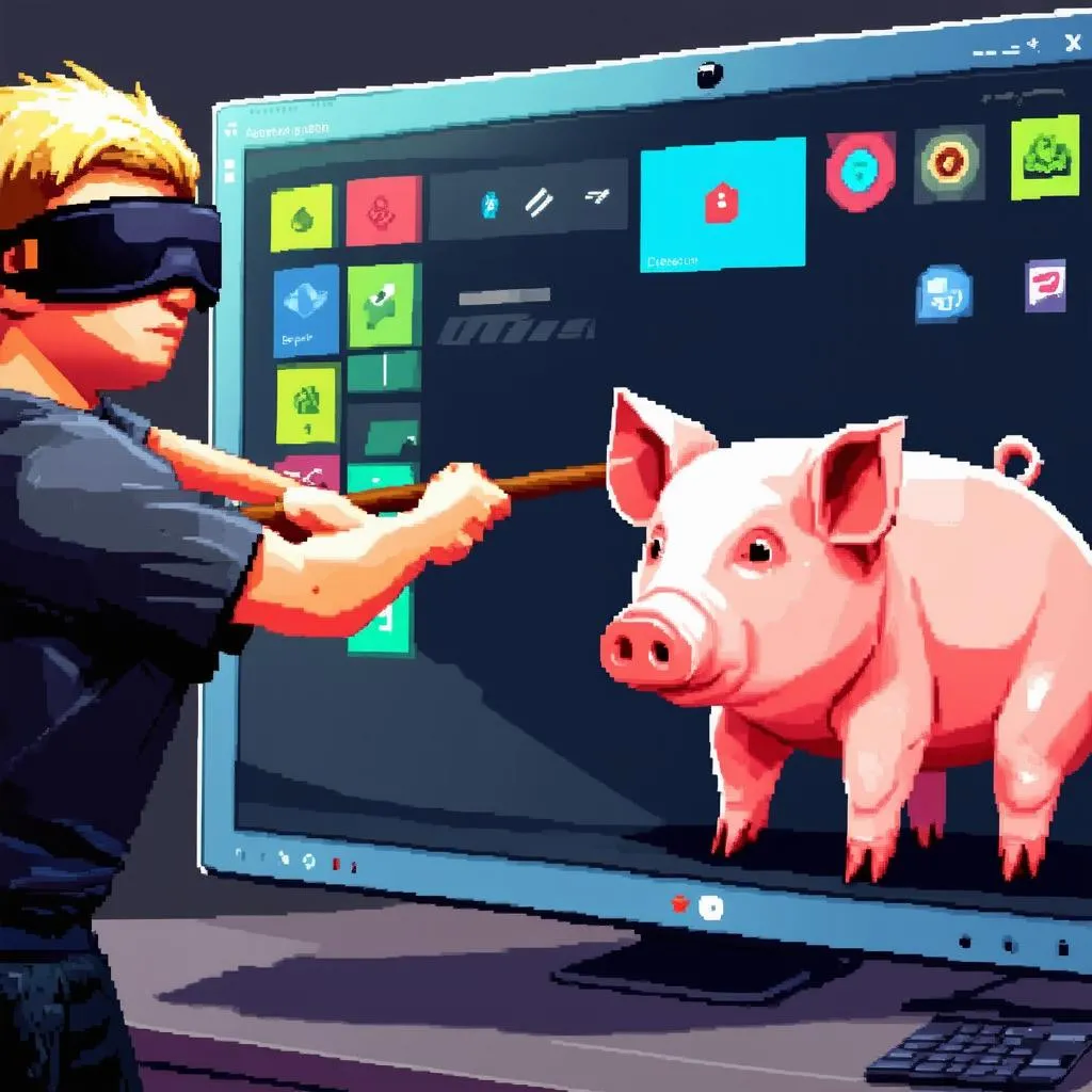 online-blindfolded-hit-the-pig-game