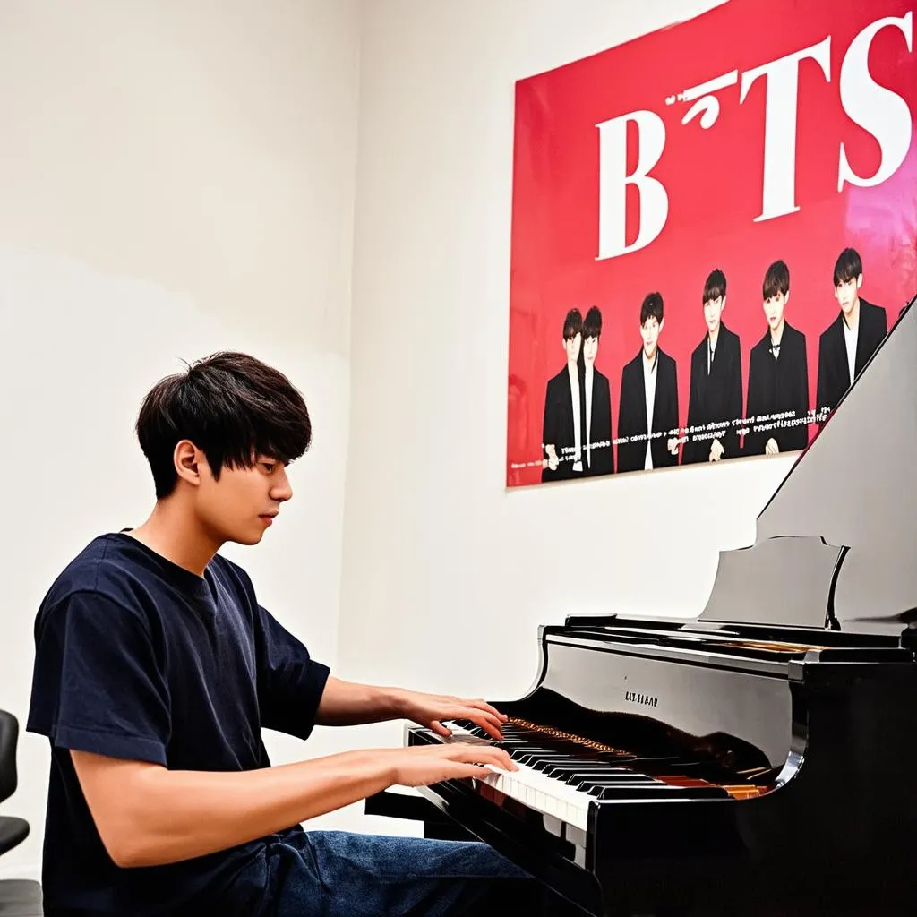 tro choi piano bts