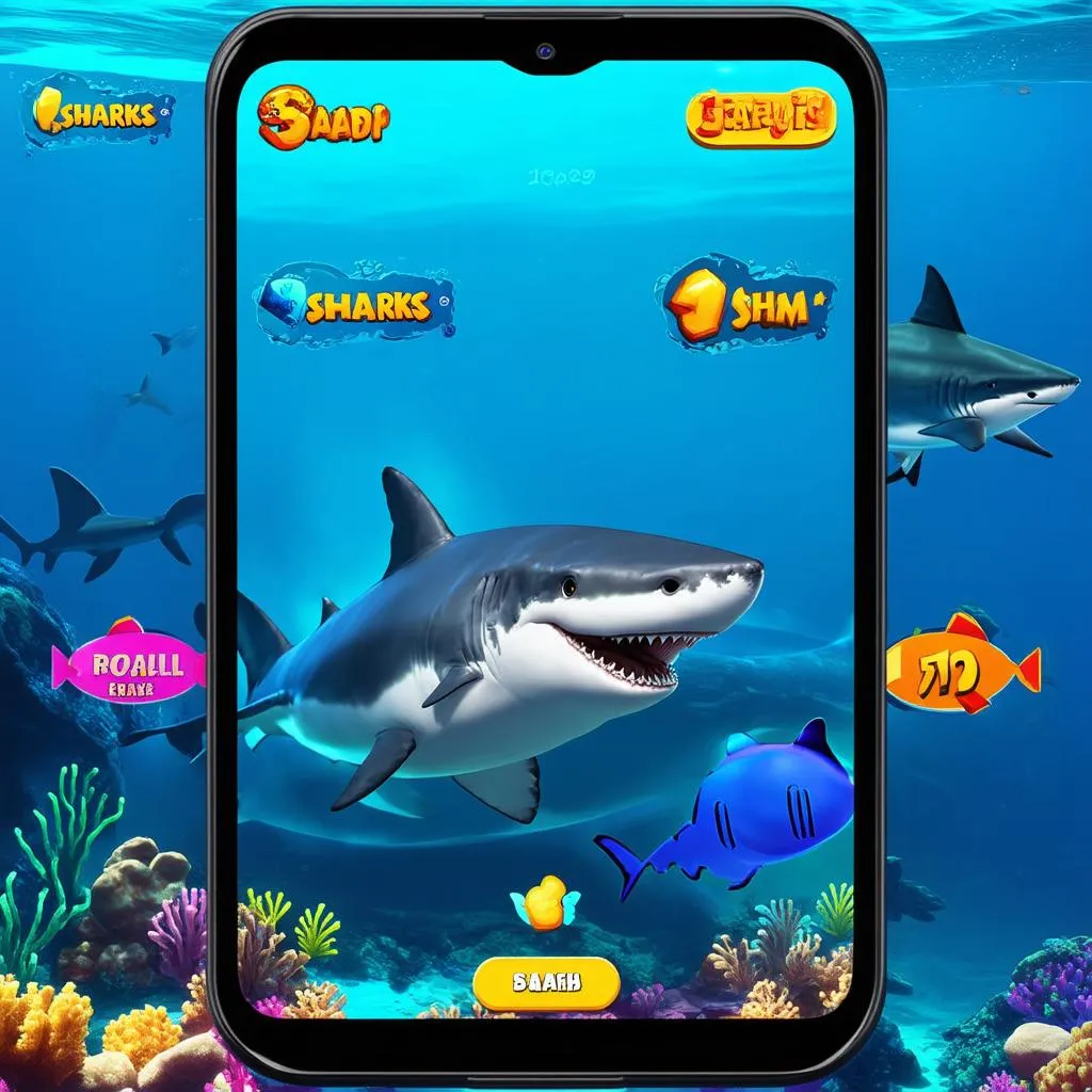 game cá mập trên điện thoại