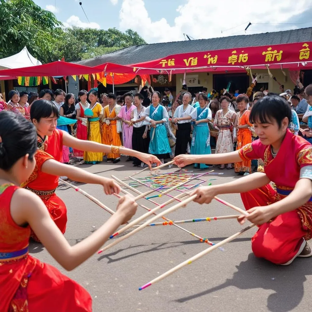 Trò chơi dân gian trong lễ hội