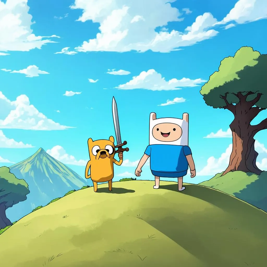 Hình ảnh trò chơi Finn và Jake