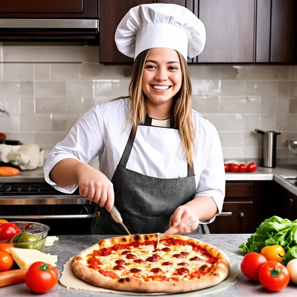 trò chơi nấu ăn bánh pizza