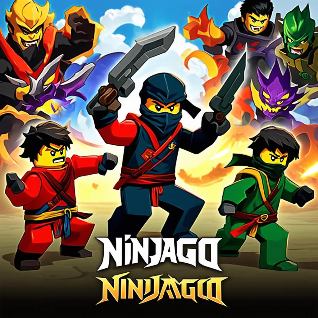 Trò chơi Ninjago chiến đấu: Ninja huyền thoại