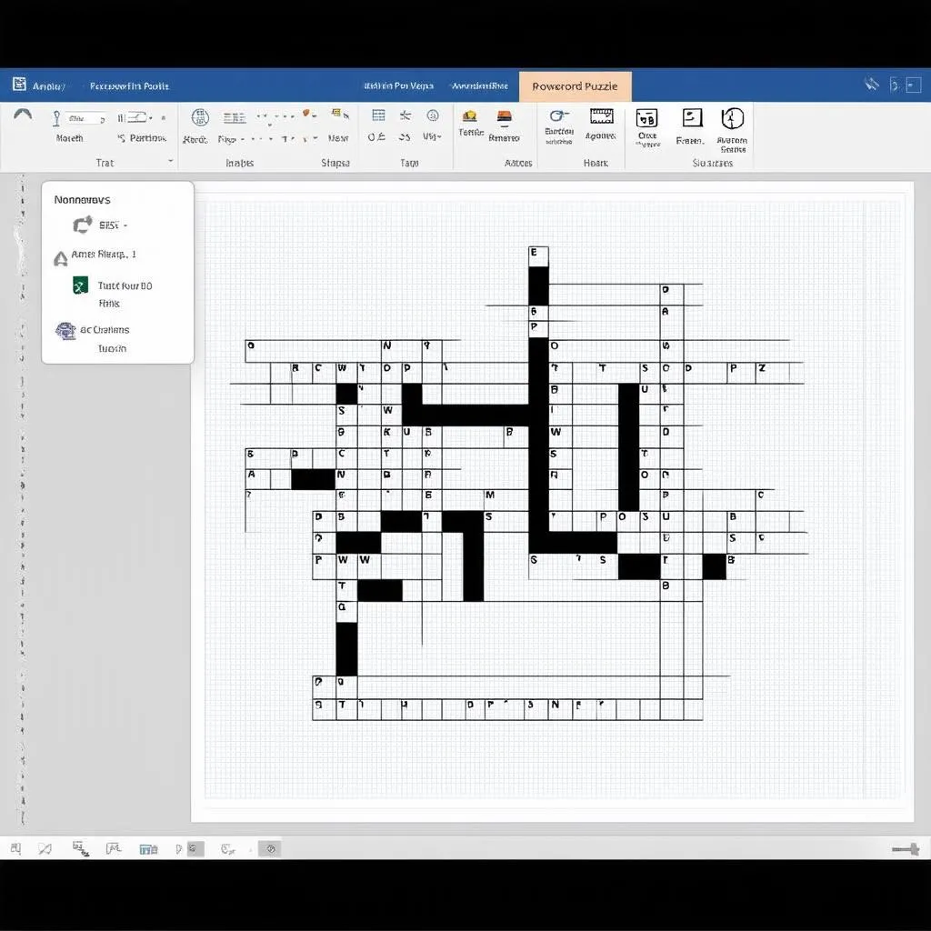 Trò chơi ô chữ trên PowerPoint