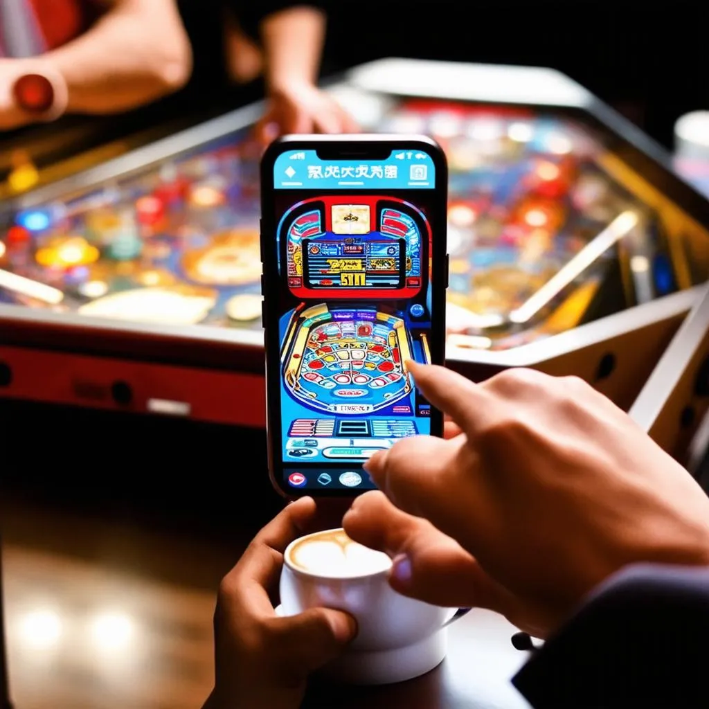 trò chơi pinball trên điện thoại