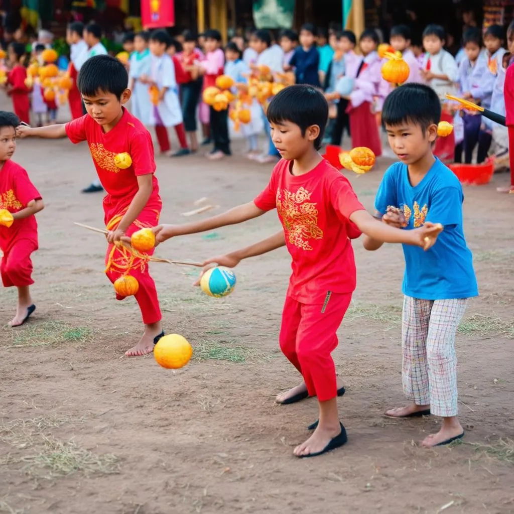 trò chơi trung thu cho bé