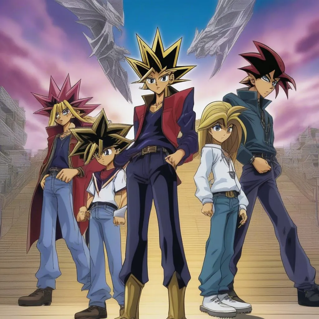 Vua Trò Chơi Yu-Gi-Oh! anime