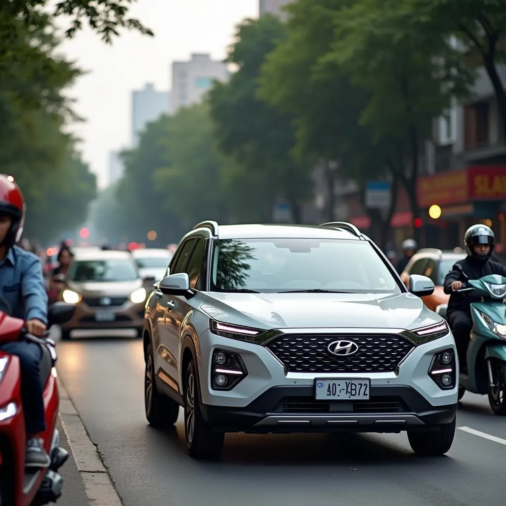 Hình ảnh xe Hyundai tại Việt Nam