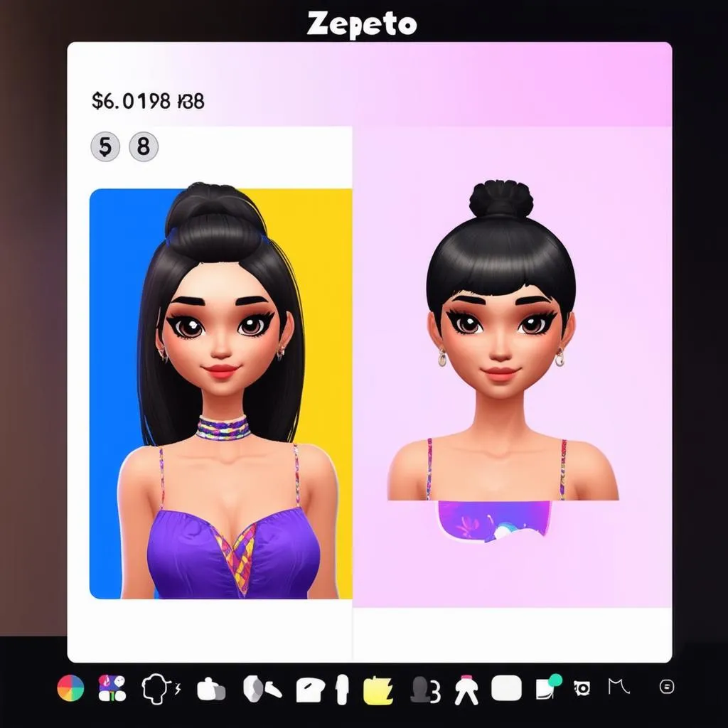 Tạo avatar Zepeto