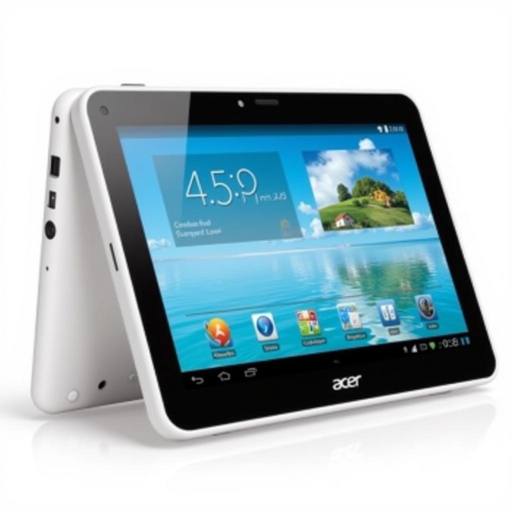 Acer Iconia B1-723 thiết kế nhỏ gọn, dễ cầm nắm