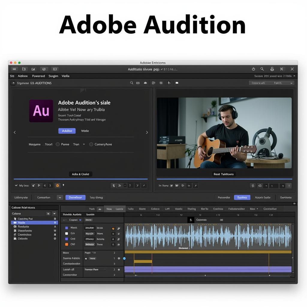 Adobe Audition - phần mềm ghi âm chuyên nghiệp