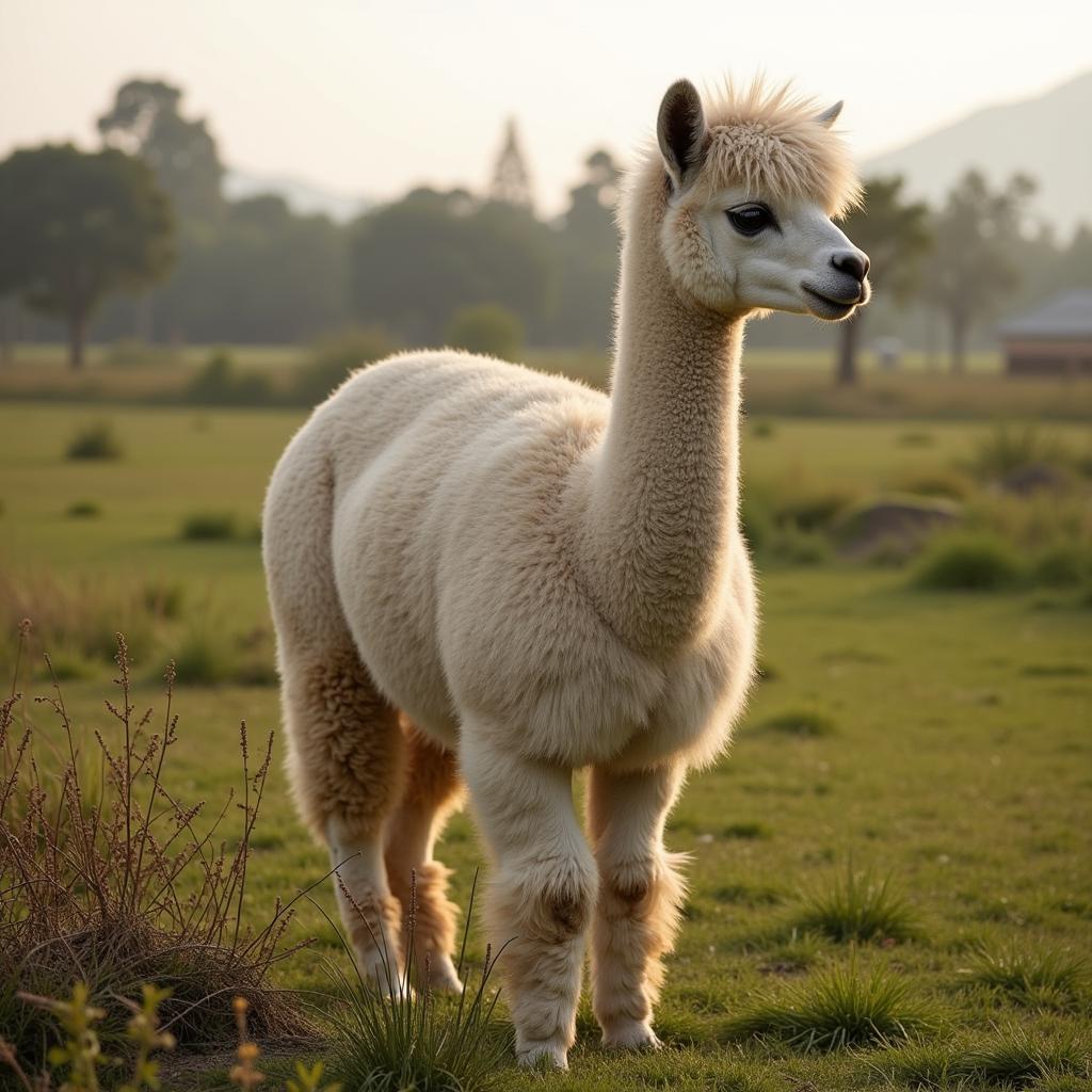 Alpaca nuôi tại Việt Nam, một biểu tượng của sự sang trọng và đẳng cấp