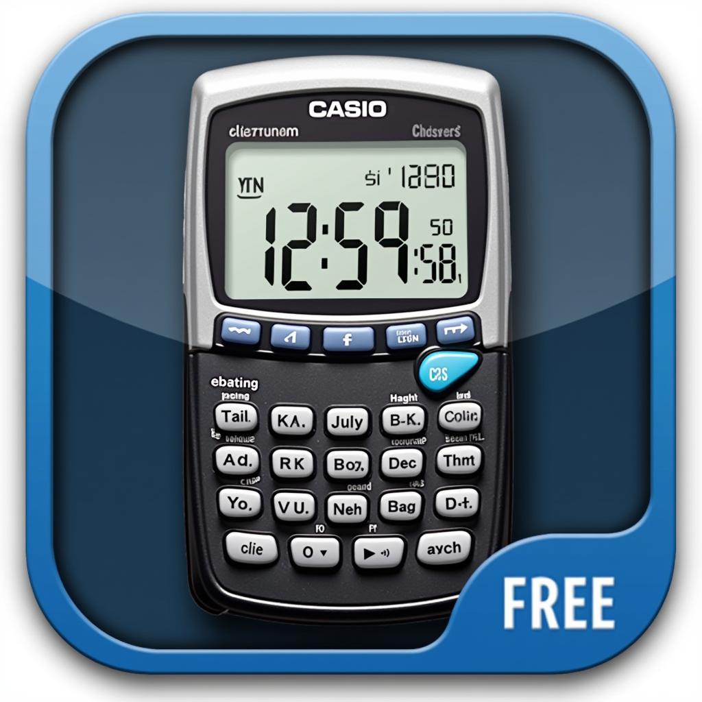 App máy tính Casio 580 cho Android