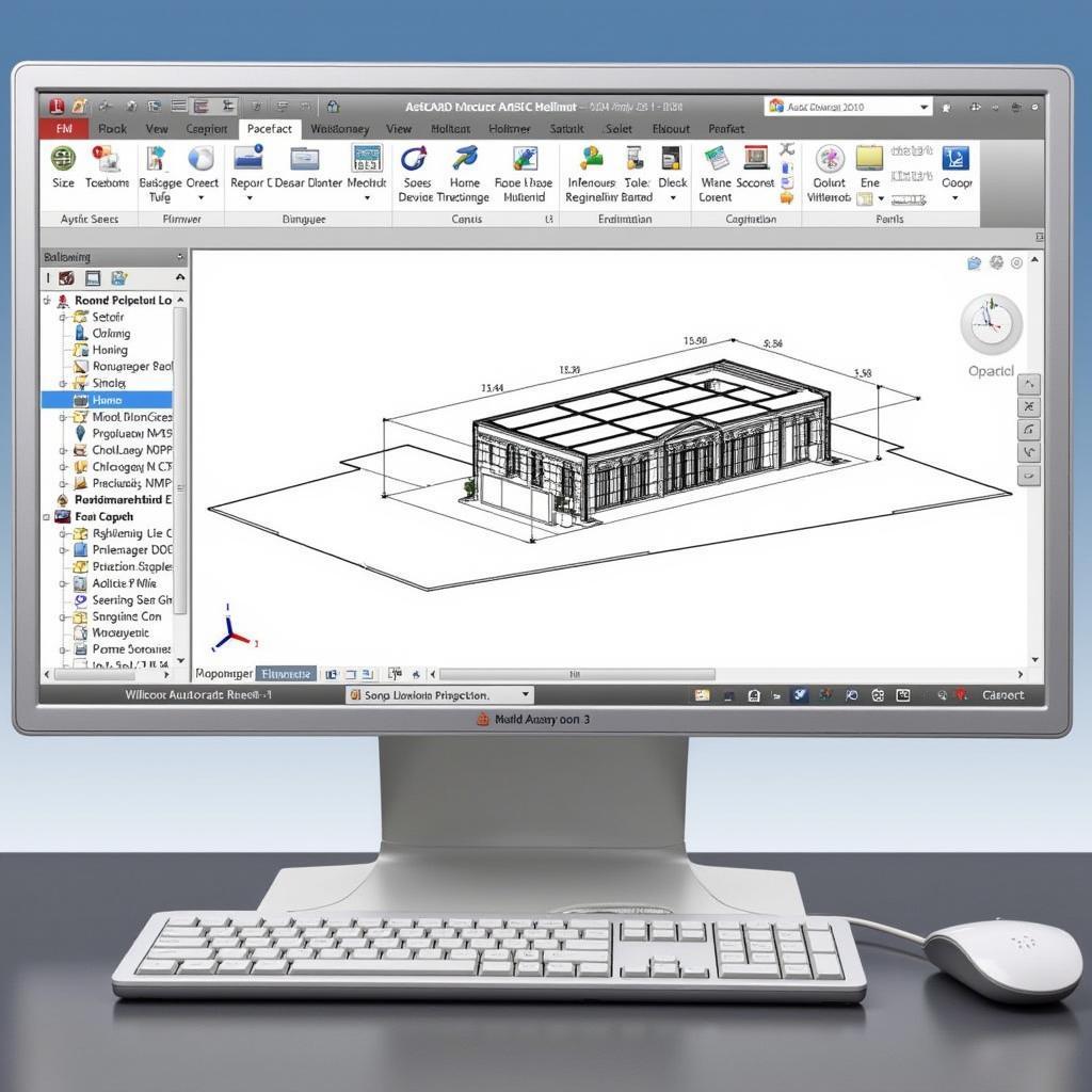 Autocad 2010 hoạt động trên máy tính