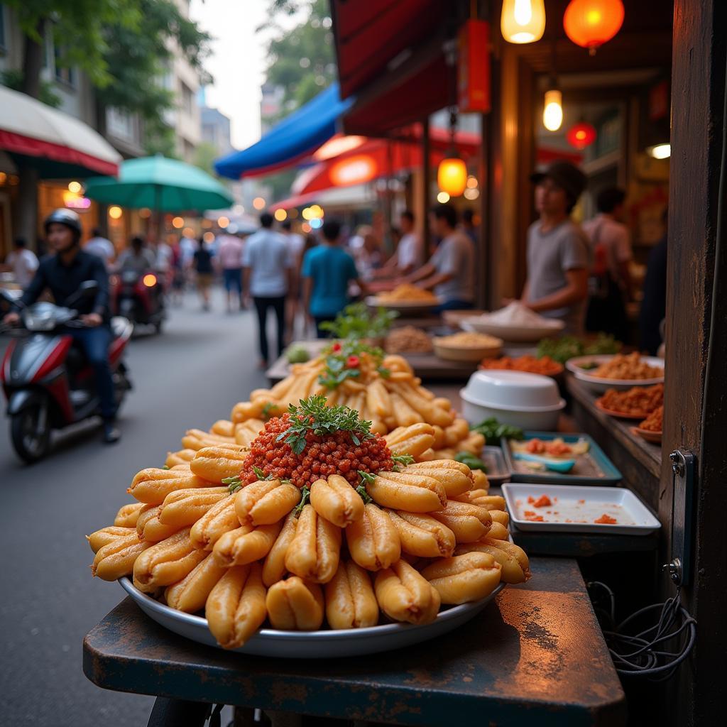 Bánh hỏi vịt quay Hà Nội