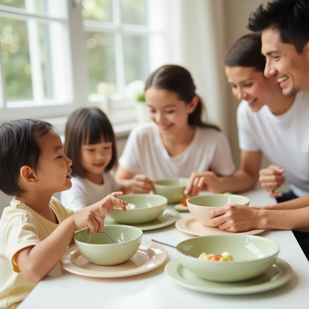 Bát Đĩa Nhựa Melamine: Bí Mật Về Chất Liệu An Toàn Cho Gia Đình