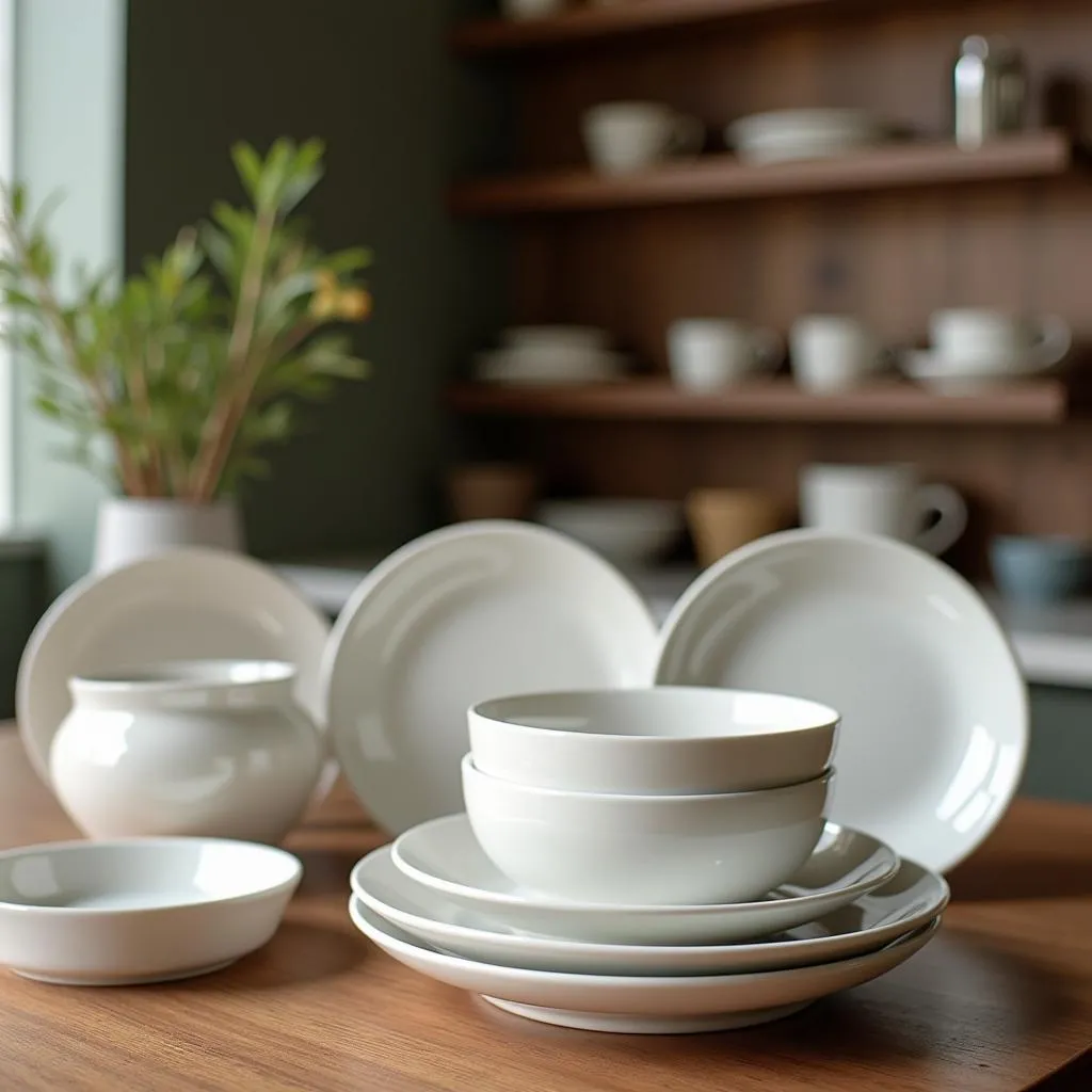 Bát đĩa nhựa melamine cao cấp tại Hà Nội