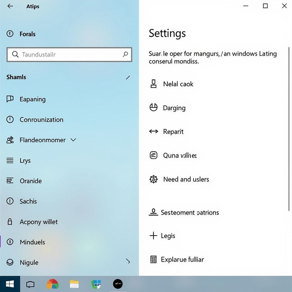 Hướng dẫn cài mật khẩu máy tính trên win 10, bước 1: Mở Settings