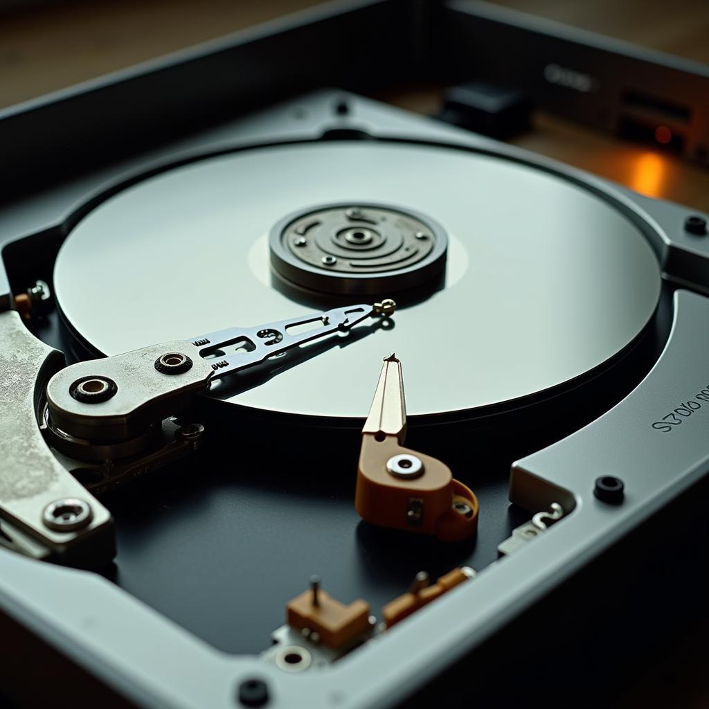 Cánh tay điều khiển trong ổ cứng HDD