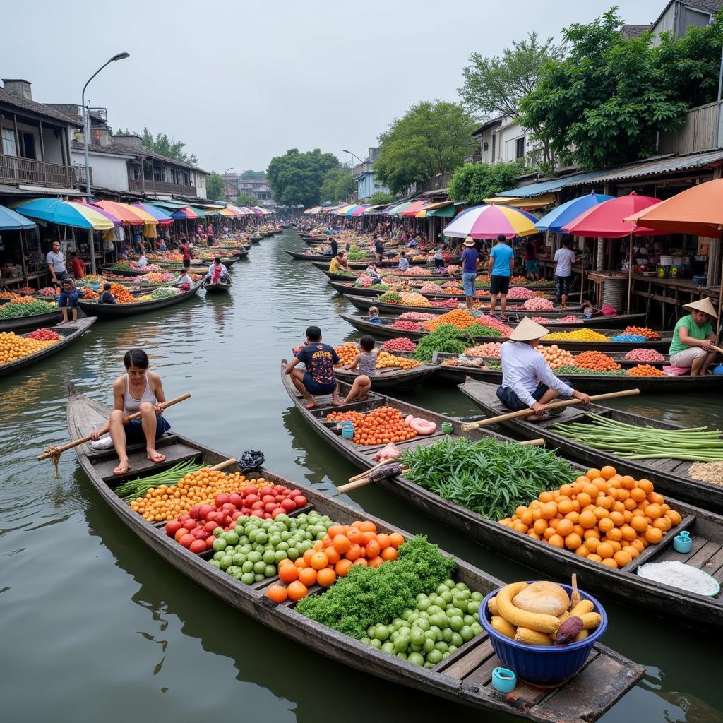 Chợ Nổi Cái Răng - Nơi Giao Thương Sôi Động