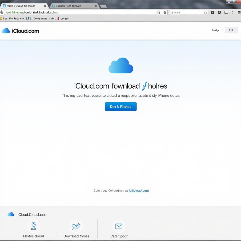 Chuyển hình ảnh qua iCloud