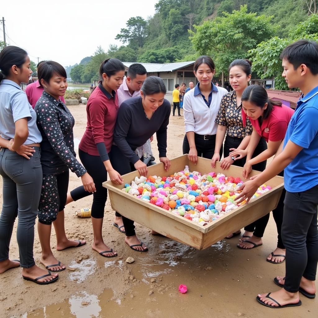 Cộng đồng chung tay giúp đỡ bà con vùng lũ Yên Bái, thể hiện tinh thần tương thân tương ái của người Việt