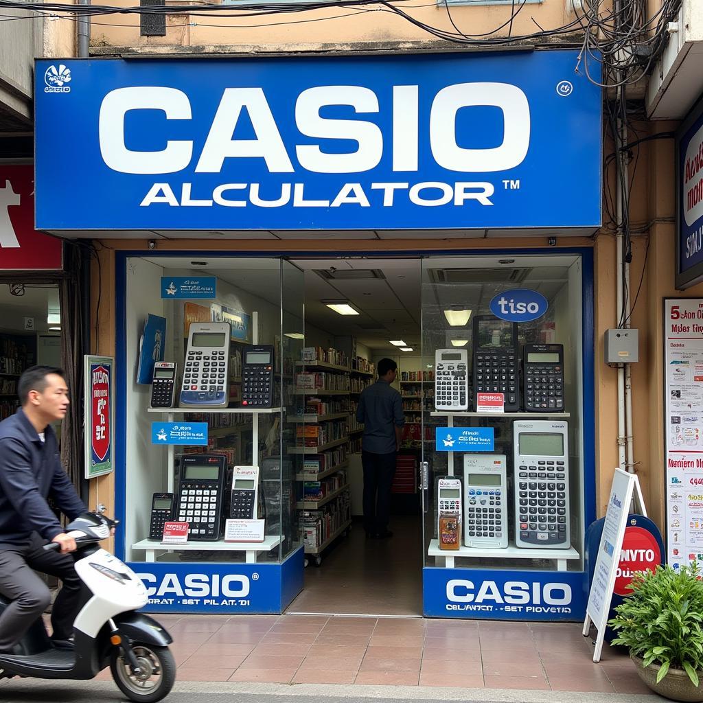 Cửa hàng máy tính Casio giá rẻ tại Hà Nội