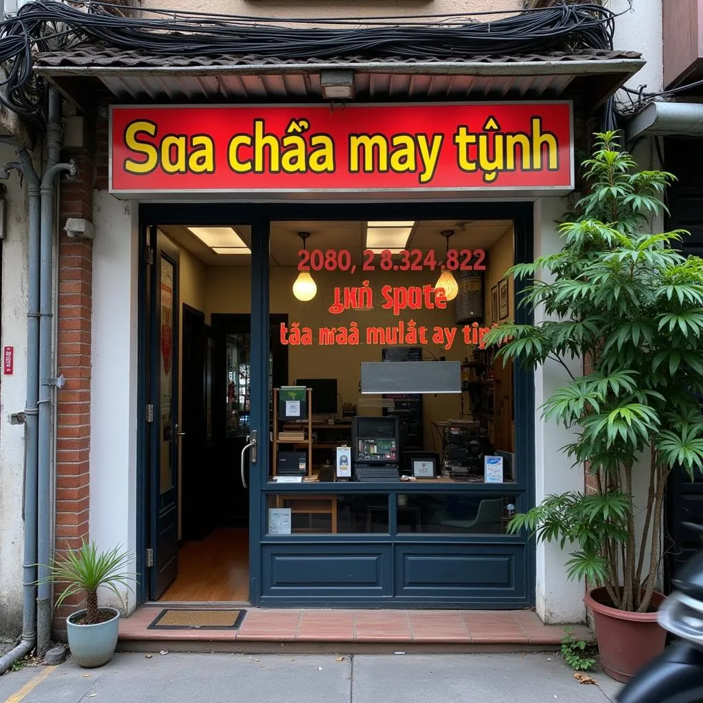 Cửa hàng sửa chữa máy tính tại Hà Nội