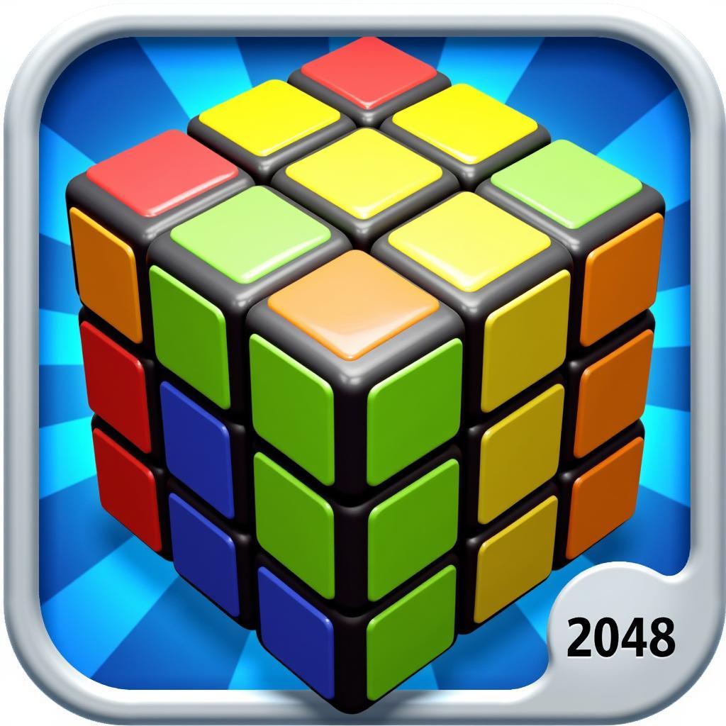 Chơi game Cube 2048 giải Rubik 3x3 trên máy tính