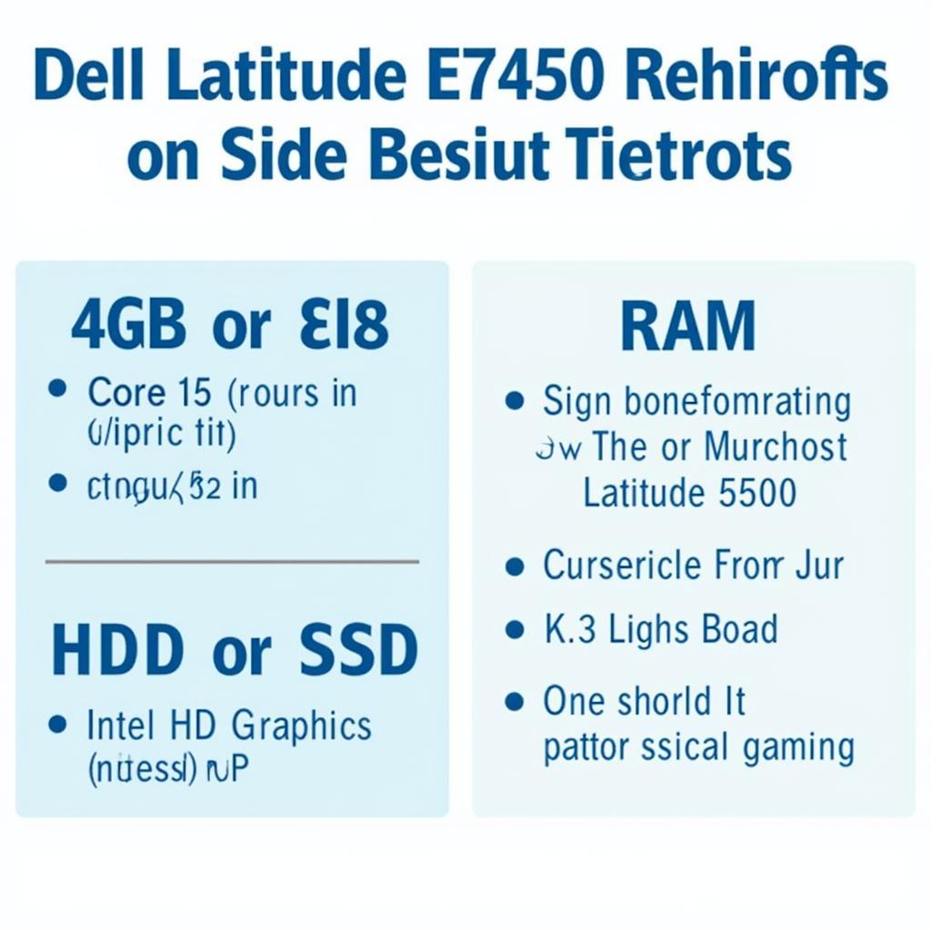 Dell Latitude E7450 - Cấu hình mạnh mẽ, xử lý mượt mà