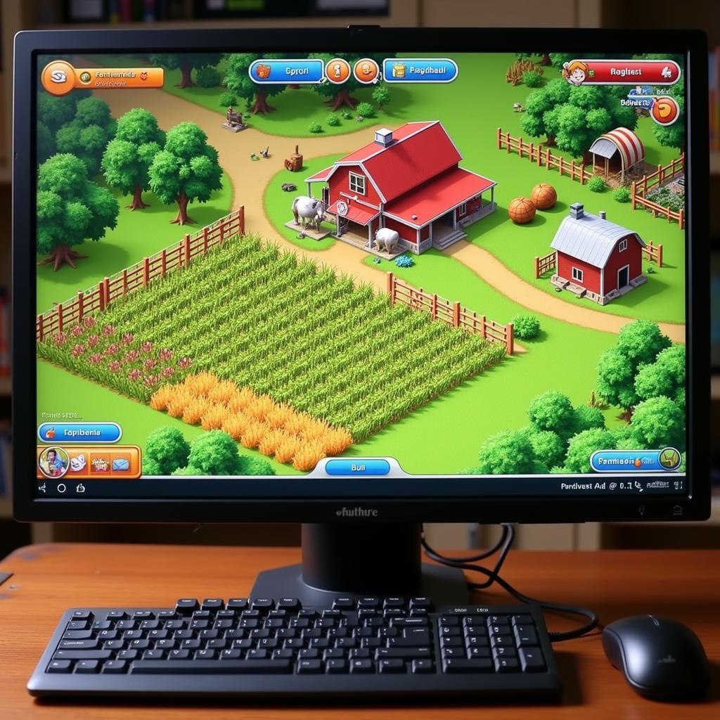 Chơi Farmville 2 trên máy tính