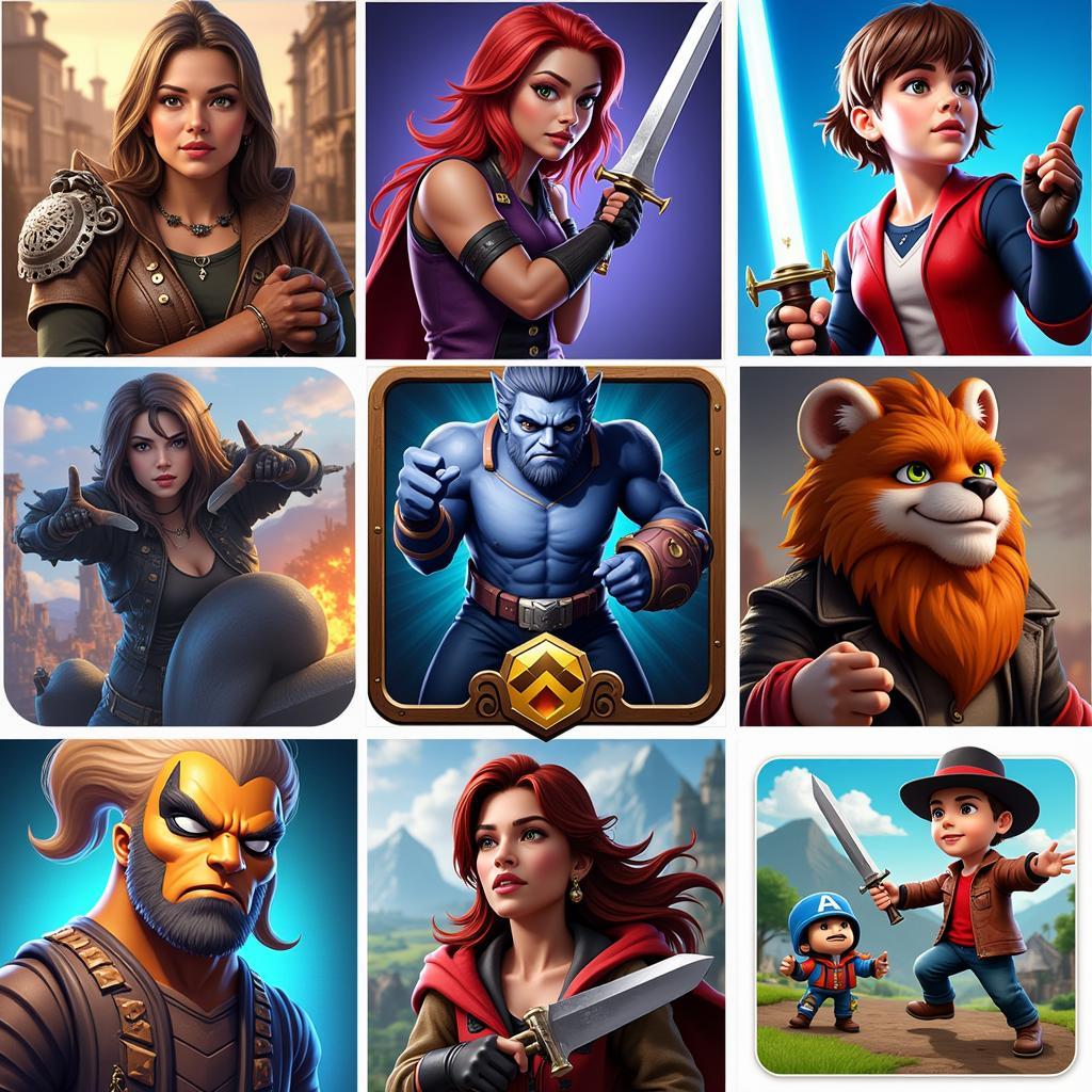 Chọn game mobile hấp dẫn