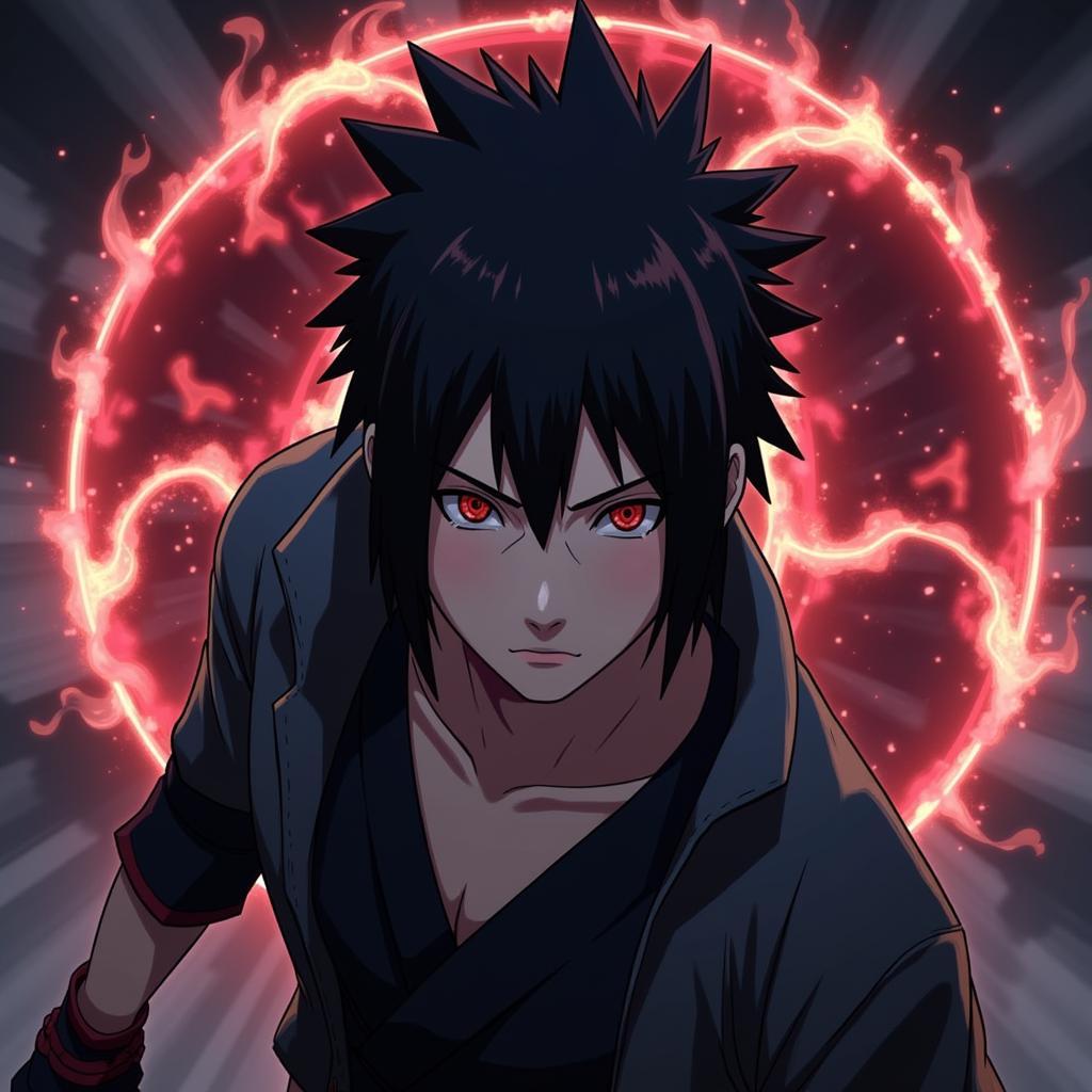 Hình nền Naruto Full HD cho máy tính - Sasuke Uchiha